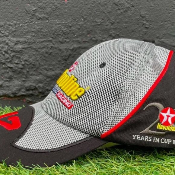 Vintage Y2K Havoline Racing Hat | Jamie McMurray #42 NASCAR Mesh Trucker Cap - Picture 3 of 5